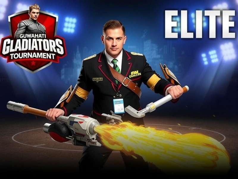 Guwahati Gladiators Elite - Competitive Tournament Action Guwahati Gladiators Elite Tournament